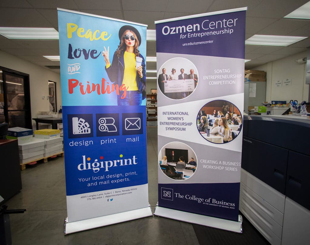 trade show displays printed by Digiprint