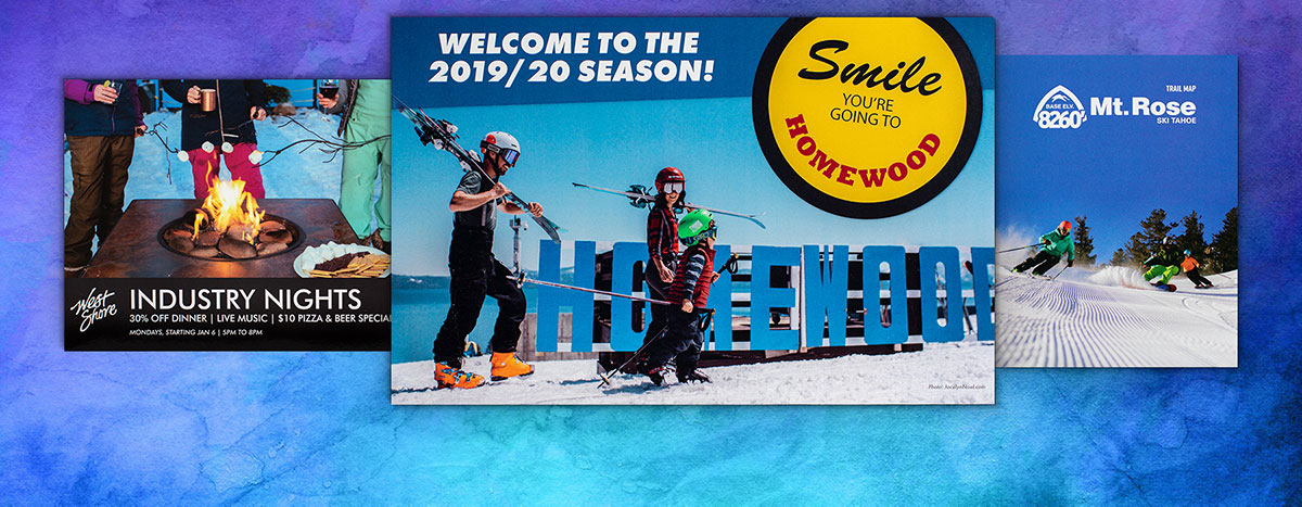 ski areas brochures